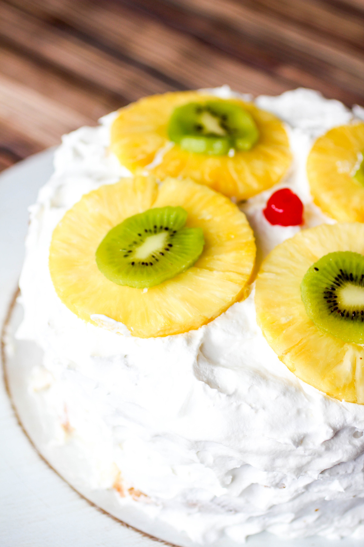 Tropical Layered Poke Cake