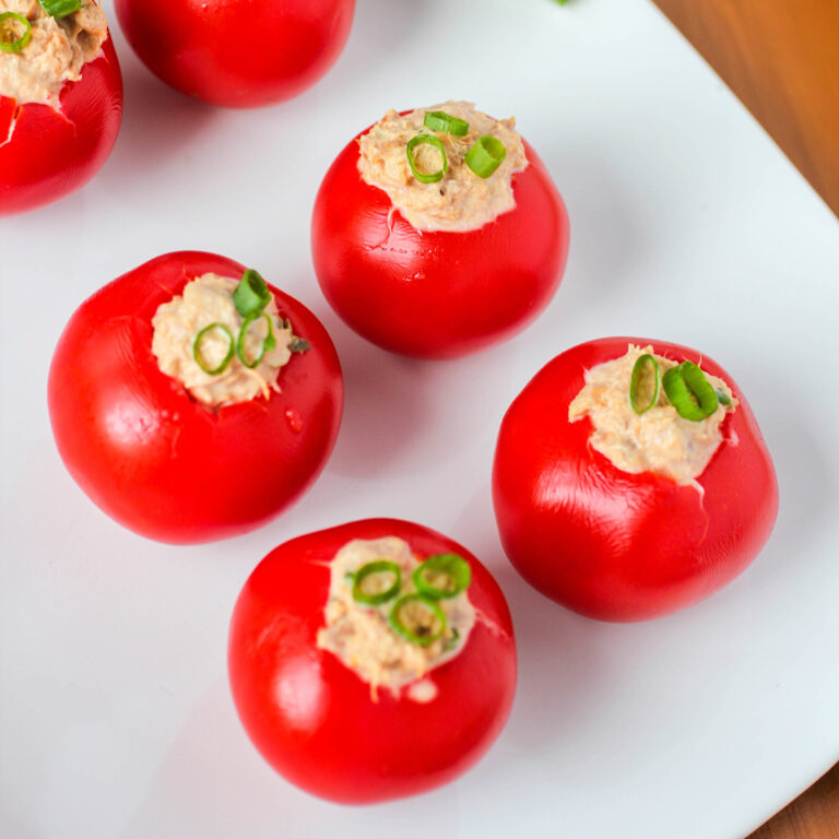 Tuna Stuffed Tomatoes