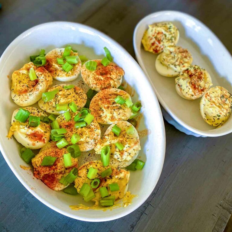 Twisted Deviled Eggs