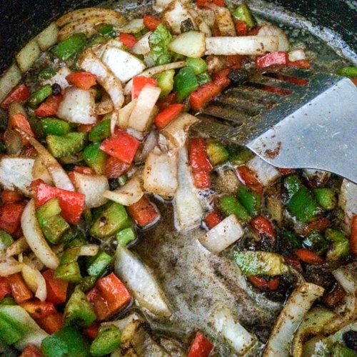 Easy Southwestern Grilled Chicken Fajita Pasta