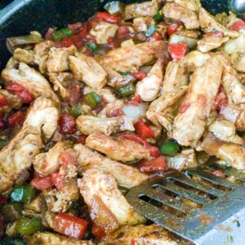Easy Southwestern Grilled Chicken Fajita Pasta