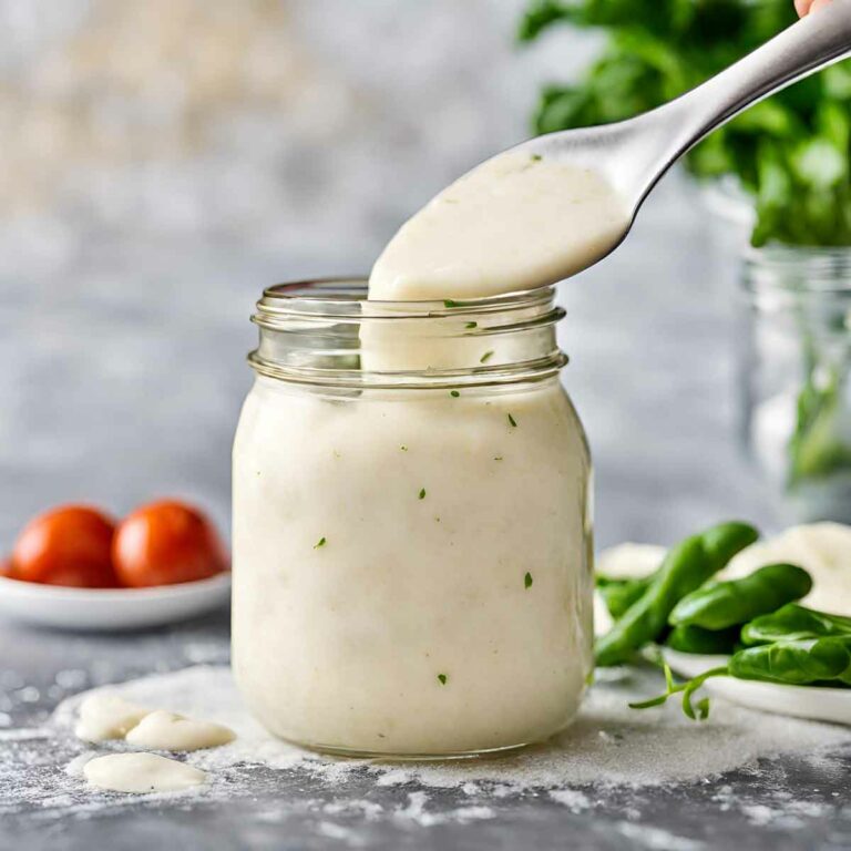 White Garlic Pizza Sauce Featured Image