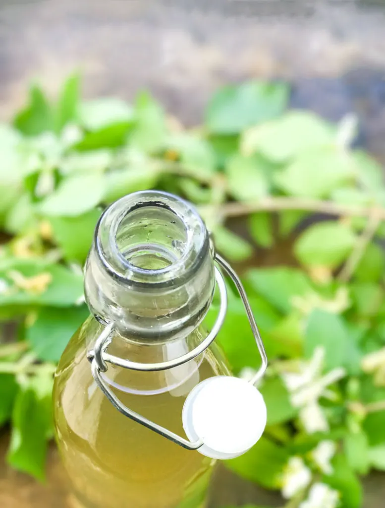 Honeysuckle Simple Syrup
